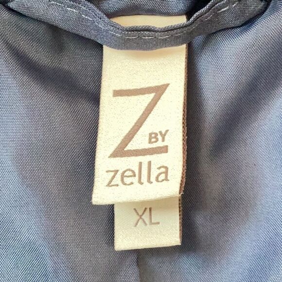 Z BY ZELLA NWT WOMENS EXTRA LARGE PUFFER JACKET COAT BLUE - Picture 6 of 10